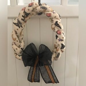 🐈‍⬛ 🧡 Braided Halloween Wreath 🐈‍⬛🧡